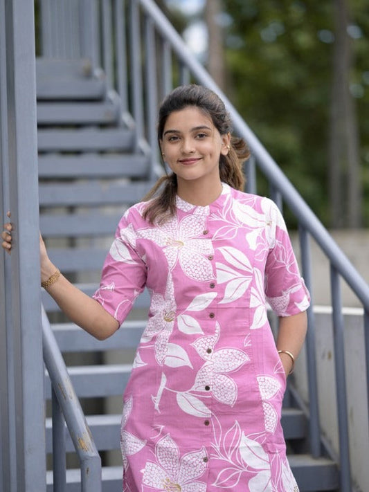 Pink Blossom Co-ord Set