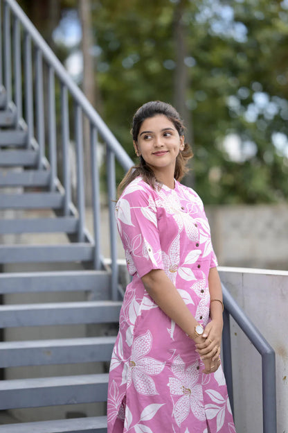 Pink Blossom Co-ord Set